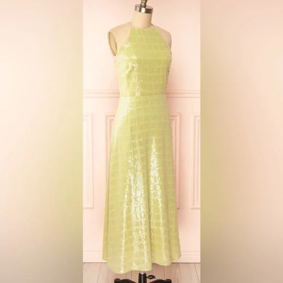 Adelyn Rae | Dresses | Adelyn Rae Lime Green Dress | Poshmark